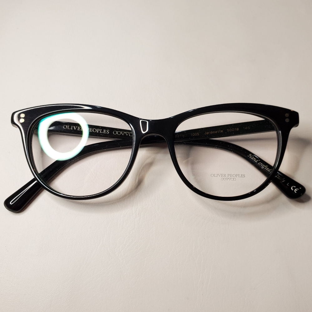 Oliver Peoples RX Eyeglasses Jardinette Black 50mm